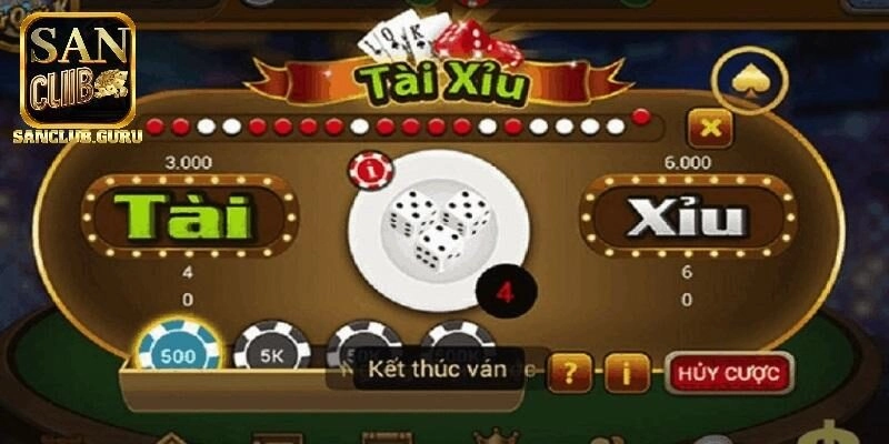 Lưu ý quan trọng khi chơi tài xỉu Sanclub