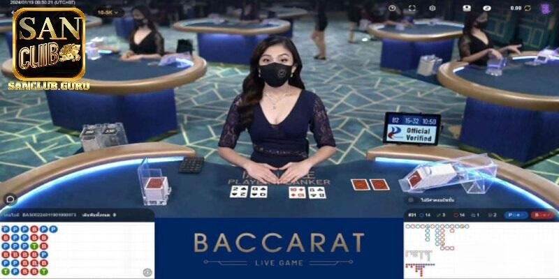 Tham gia Baccarat và nhận thưởng khủng tại Sanclub