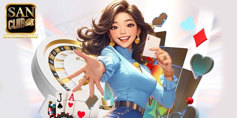 Trò chơi truyền thống đến trò chơi hiện đại, đều hội tụ đầy đủ tại San với giao diện cực kỳ cuốn hút 